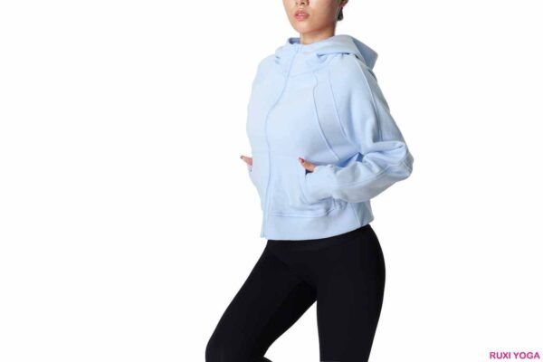 Beige High Waist Workout Leggings for Women RUXI uk520