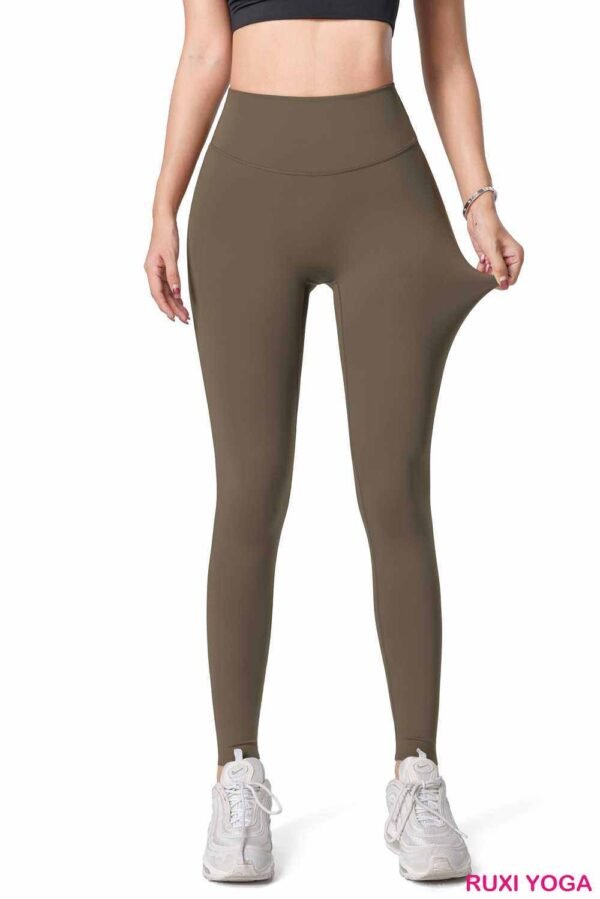 Black Cotton Yoga Pants for Women RUXI uk517