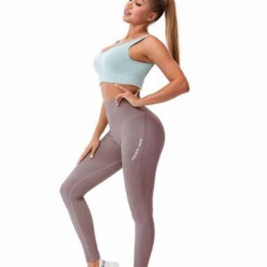 Breathable Mesh Yoga Leggings for Women RUXI uk456