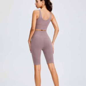 Bright Orange Sports Bra for Activewear RUXI uk1635