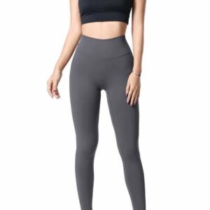 Bright Yellow Workout Pants for Active Wear RUXI uk1129