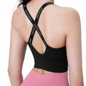 Classic Dark Blue Sports Bra for Active Wear RUXI uk1772