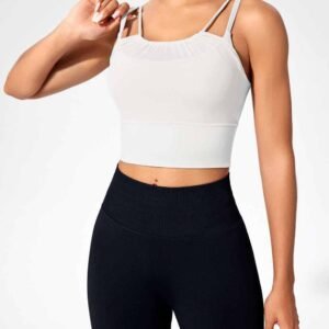 Comfort Fit Wide Leg Yoga Capris RUXI uk407