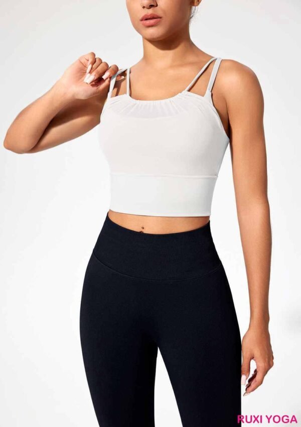 Comfort Fit Wide Leg Yoga Capris RUXI uk407