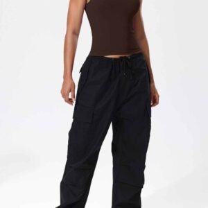 Comfortable Cotton Pocket Leggings for Women RUXI uk349