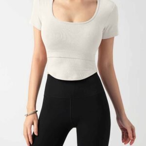 Comfortable Front Cross Strap Bra for Everyday Wear uk1842
