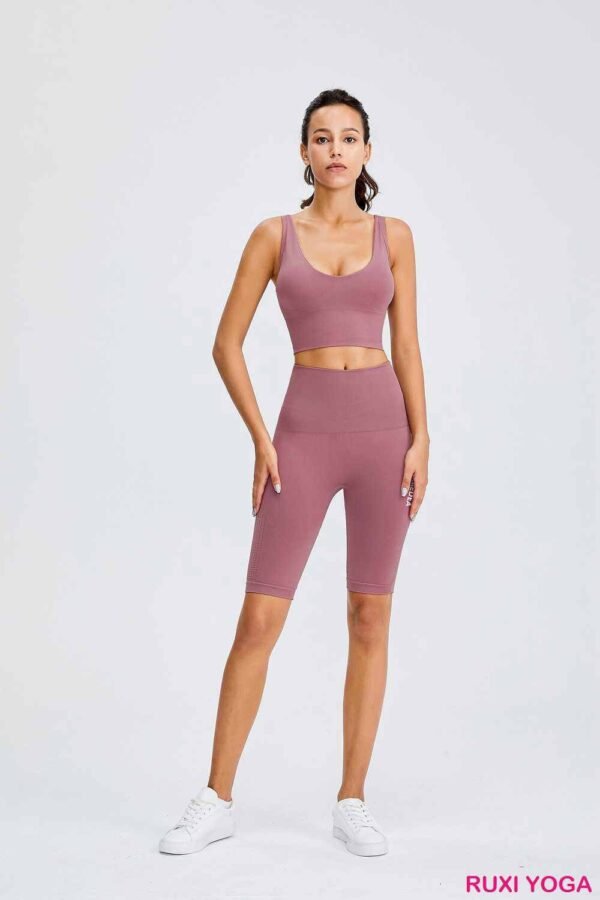 Comfortable Spandex Yoga Leggings for Flexibility RUXI uk909