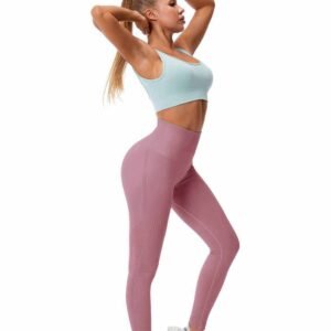 Comfortable Wide Leg Yoga Pants with Pockets RUXI uk436