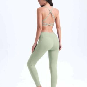 Cross Strap Comfortable Bra for Active Women RUXI uk1857