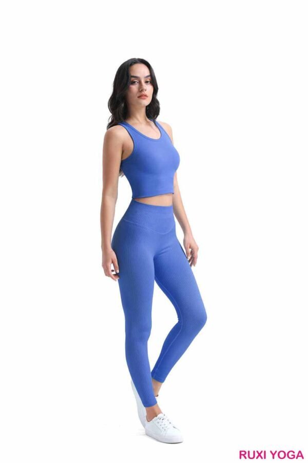 Crossover Waist Yoga Pants for Women RUXI uk633