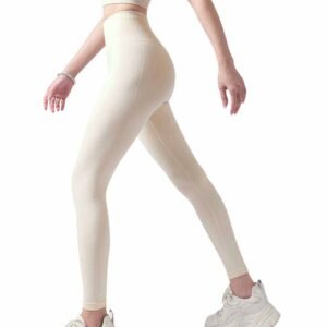 Dark Green High Waist Workout Leggings RUXI uk620