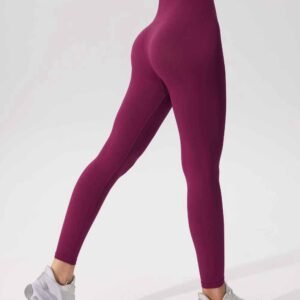 Foldover Waist High Rise Stretch Leggings RUXI uk758