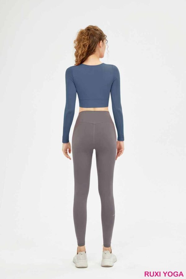 Heather Grey Yoga Pants for Women RUXI uk523