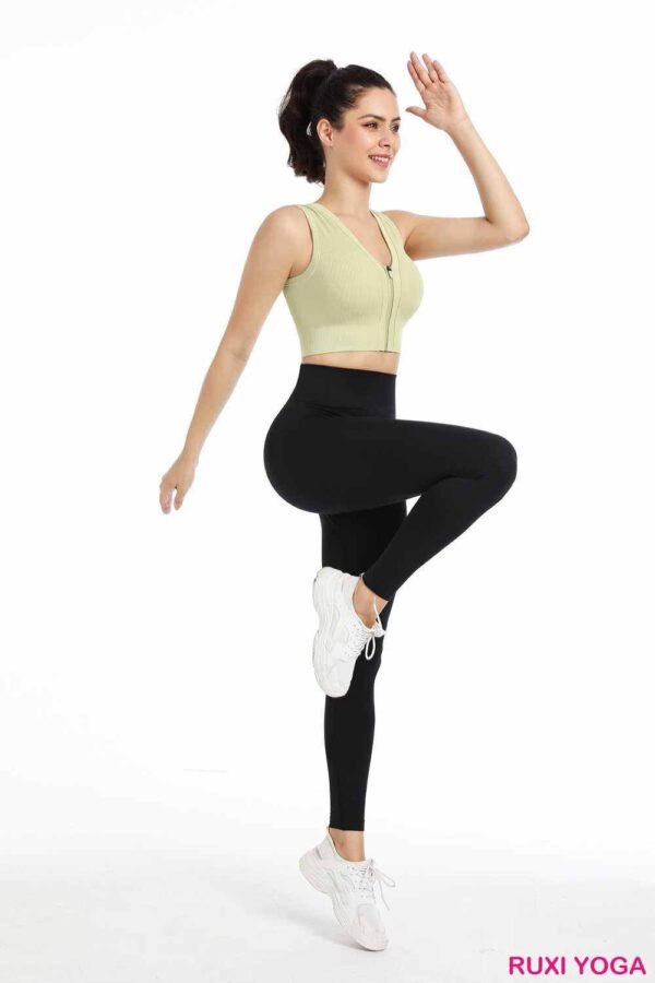 Ladies Gym Leggings with Pockets High Waist Yoga Pants uk617