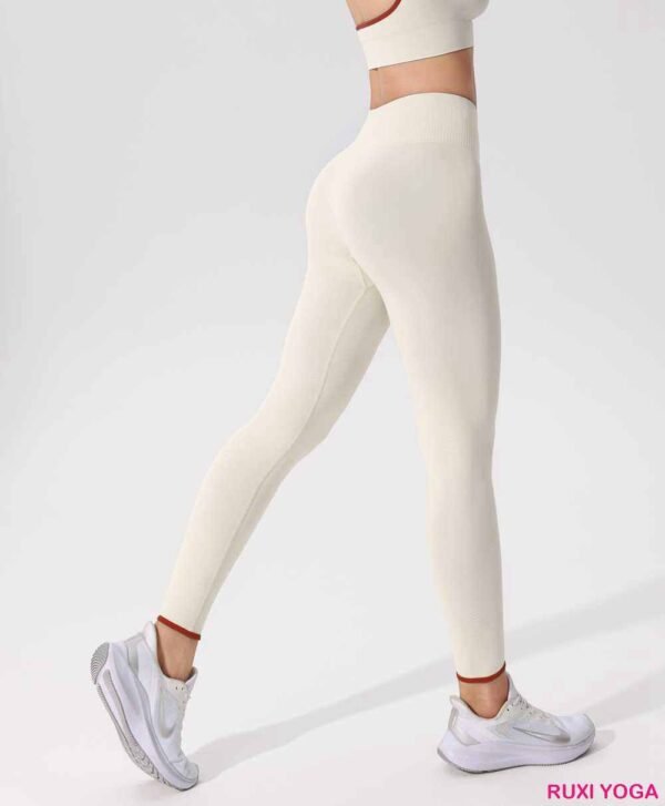 Light Grey High Waist Yoga Leggings RUXI uk1035