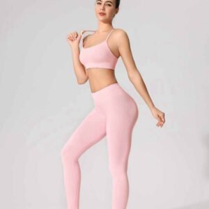 Light Purple Seamless Sports Bra RUXI uk1644