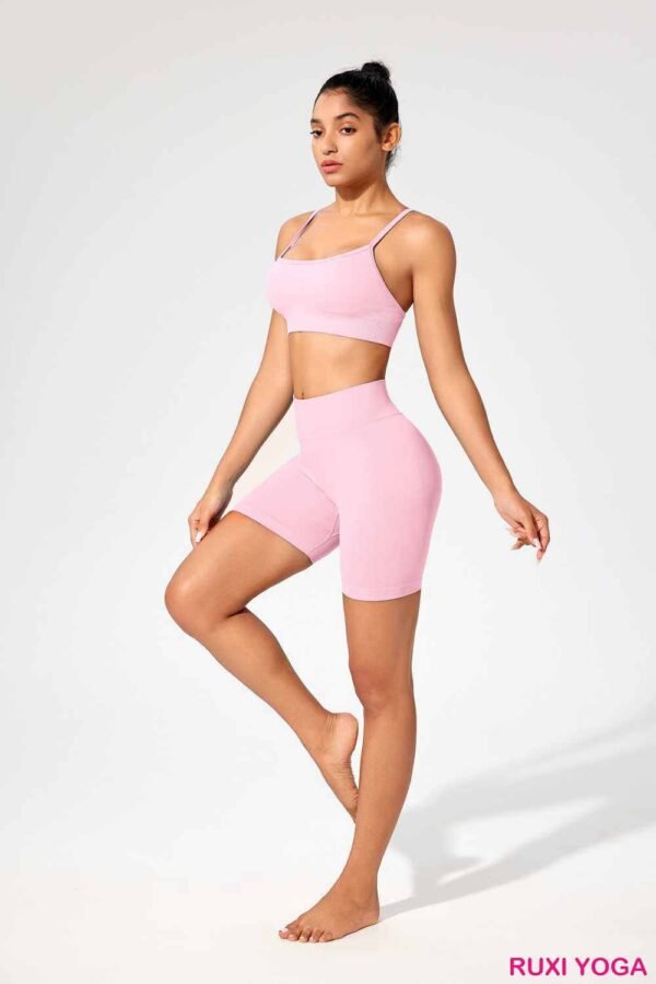One Shoulder Sports Bra for Women Fitness Yoga RUXI uk1620