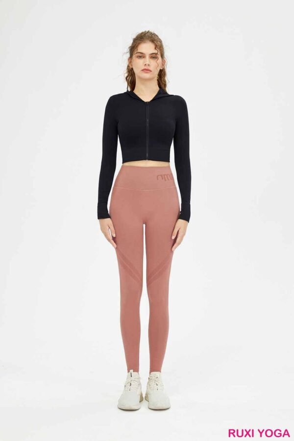 Pink Bell Bottom Flare Leggings RUXI uk1216