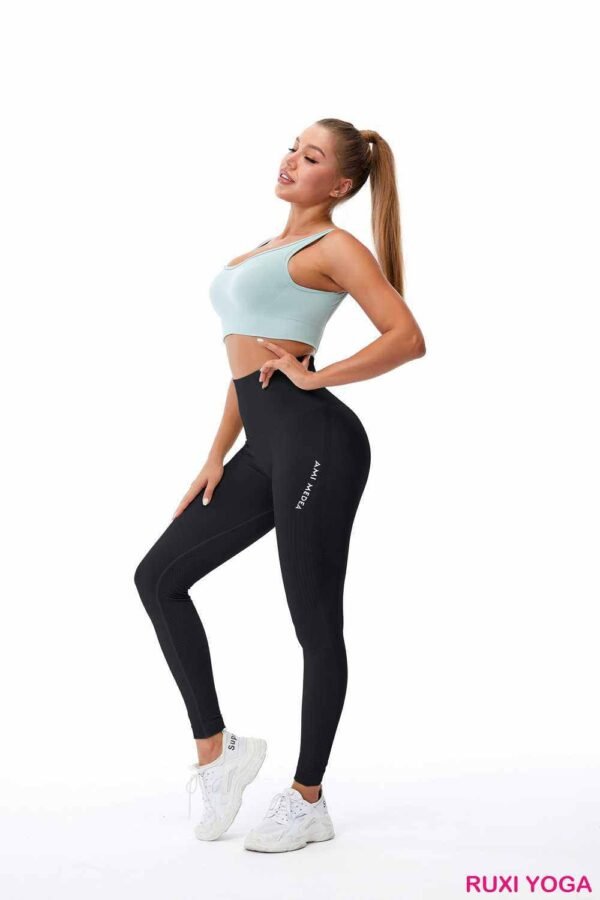 Plus Size Bootcut Yoga Pants with Pockets RUXI uk448
