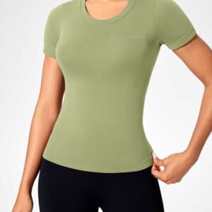 Ruxi T315 Seamless Short Sleeve Yoga Shirt