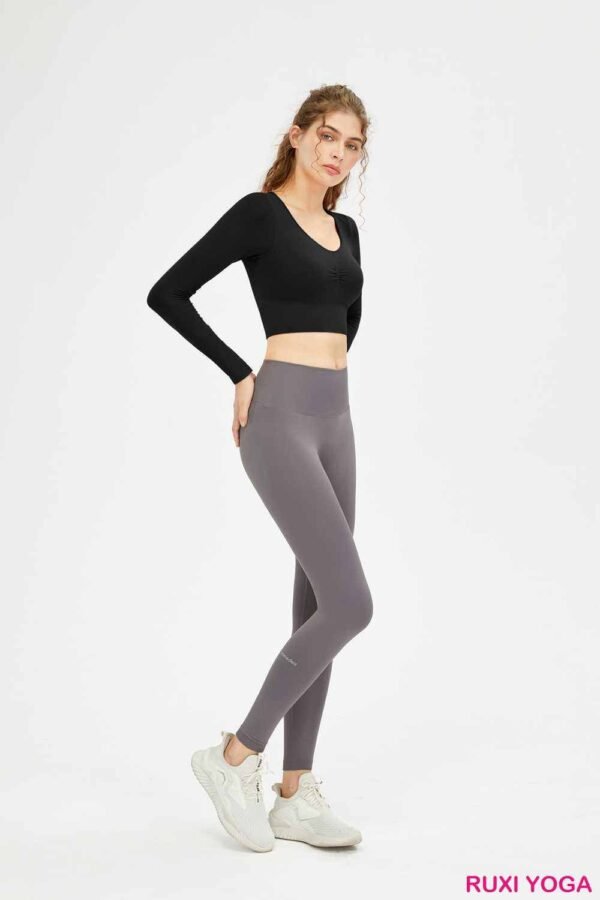 Seamless Gym Bra and Leggings Set for Workout RUXI uk839