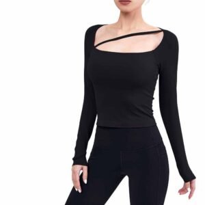 Seamless Yoga Shorts Set for Women RUXI uk1146