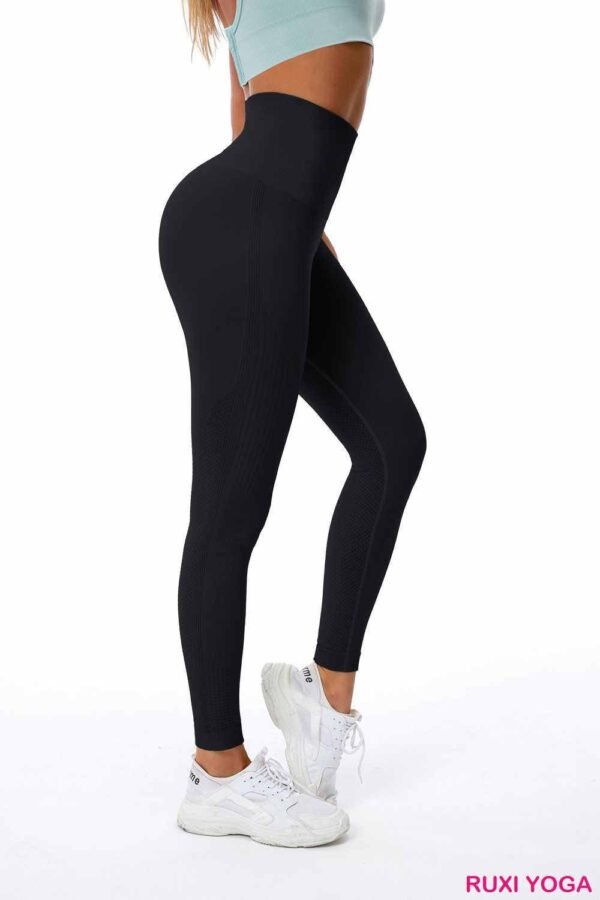 Shiny High Waist Yoga Leggings for Active Comfort RUXI uk450