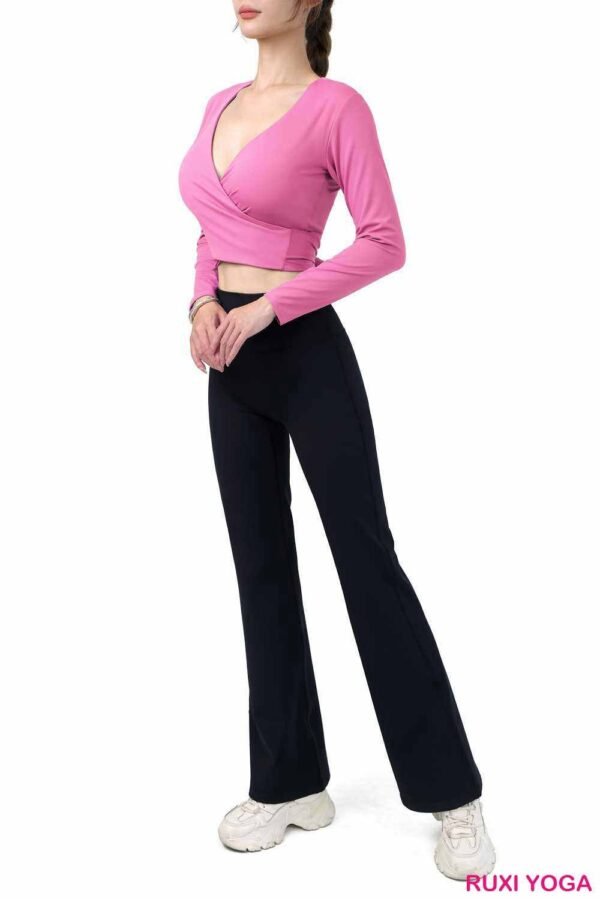 Straight Leg Leggings with Pockets for Easy Storage uk249