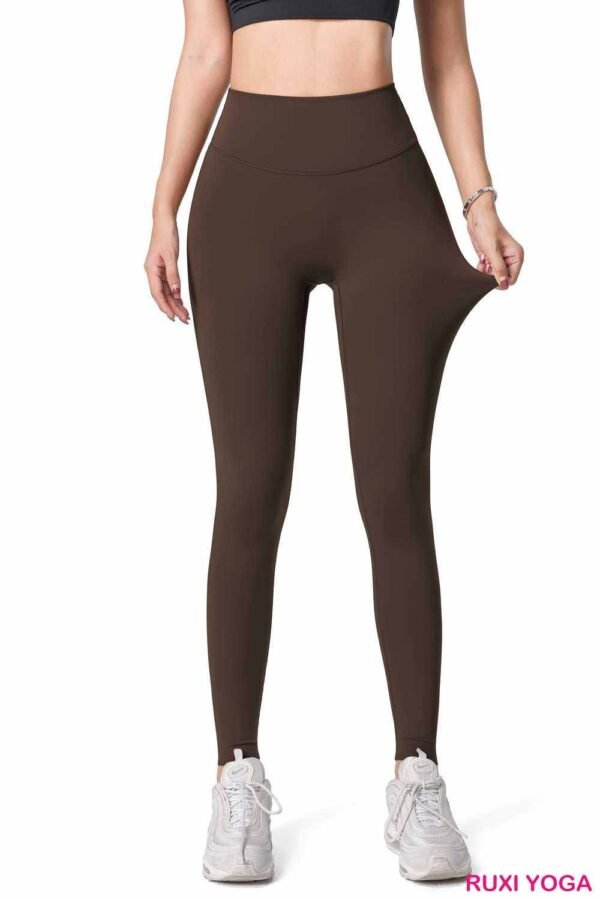 Stretchy Fishnet Yoga Pants for Women RUXI uk1238