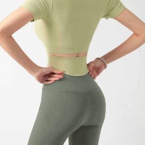 V Shaped High Waist Yoga Pants RUXI uk875