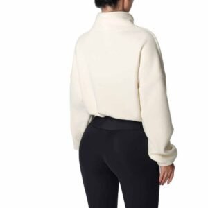 White Capri Yoga Pants for Women RUXI uk826