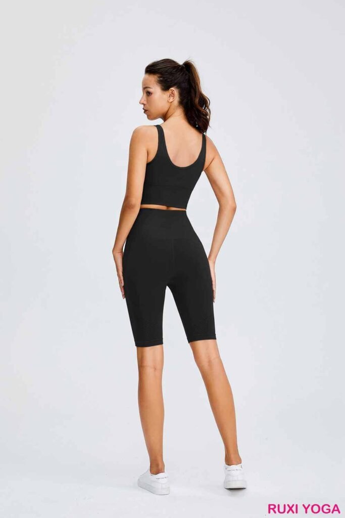 Womens Cotton Gym Shorts for Workout RUXI uk2235
