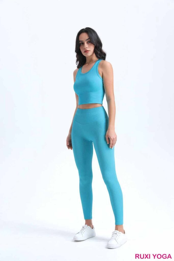 Womens High Waist Workout Shorts RUXI uk2077