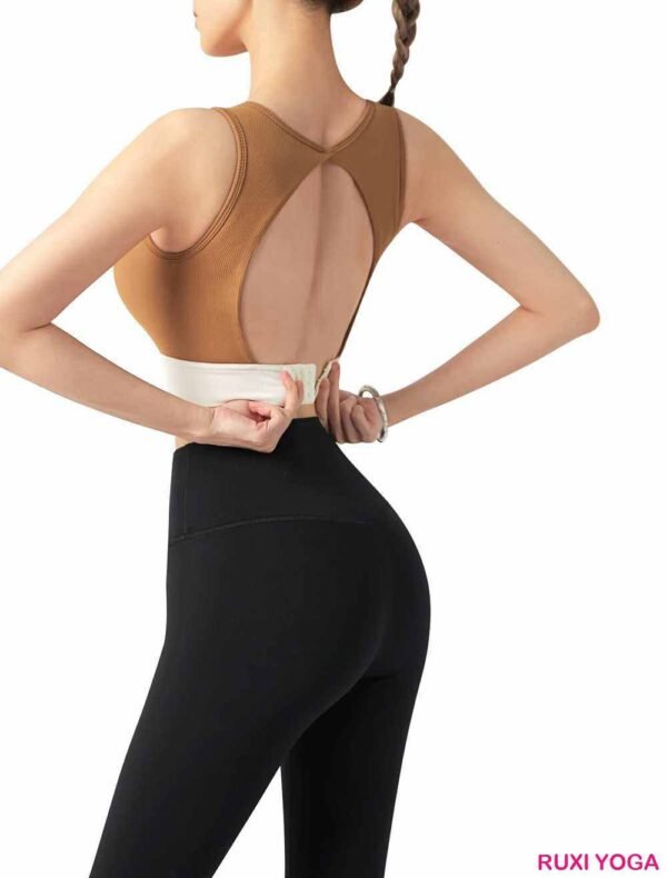 Womens High Waist Yoga Tights Stretch Fit RUXI uk985