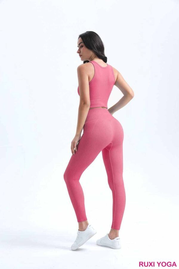 Womens Seamless Crossover High Waist Leggings RUXI uk693