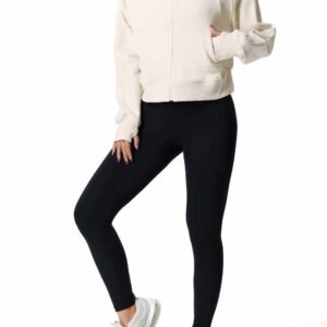 Zipper Pocket Workout Pants for Men and Women RUXI uk636
